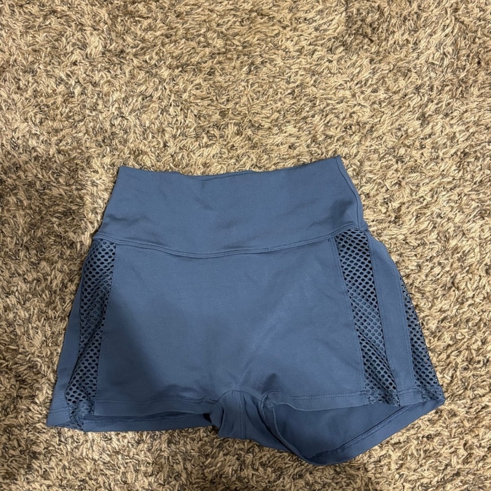 Bombshell sportswear Mohawk shorts in denim blue